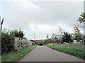 Road passing Hillbarn Sawmills