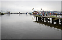 J3778 : Disused jetty, Belfast by Rossographer