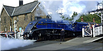 NZ8205 : Sir Nigel Gresley at Grosmont by Mary and Angus Hogg