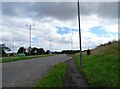 Looking north along the A183 near Offerton