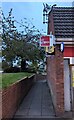ST3091 : Two satellite dishes on top of Spar, Larch Grove, Malpas, Newport by Jaggery