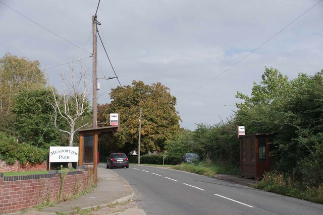 Bus Stop for Meadow View © Glyn Baker cc-by-sa/2.0 :: Geograph Britain ...