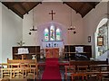 Inside the chapel at Bettws