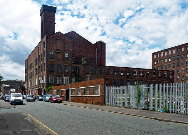 Wellington Mill, Pollard Street East, © Stephen Richards Cc-by-sa 2. 