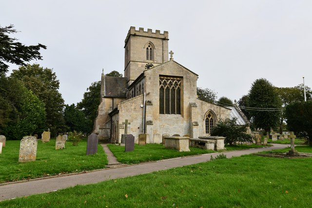 Bicker, St. Swithin's Church: Western... © Michael Garlick Cc-by-sa/2.0 ...