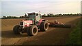 TF1506 : Massey Ferguson tractor in a field near Glinton by Paul Bryan