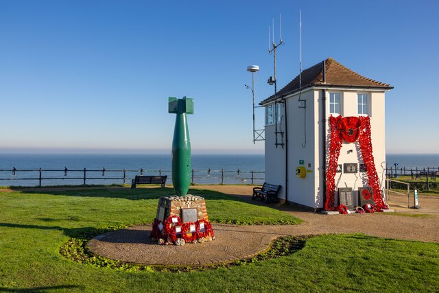 Mundesley Coastguard Station and War Memorial