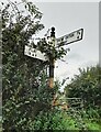 Direction Sign - Signpost near Alkrigg Cottage