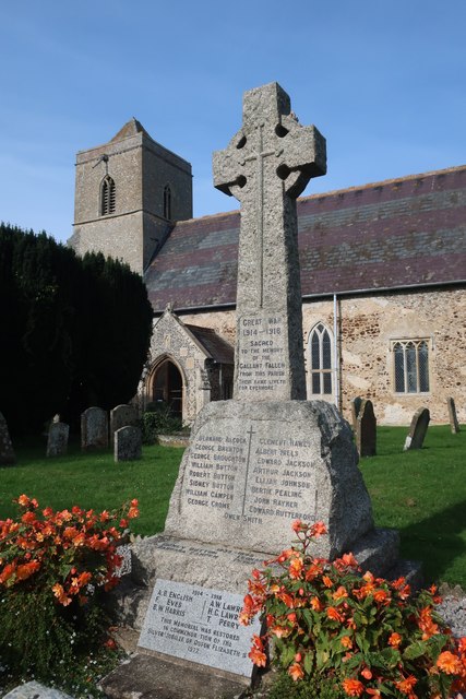 War Memorial Barton Bendish © Hugh Venables Cc By Sa20 Geograph Britain And Ireland 7692