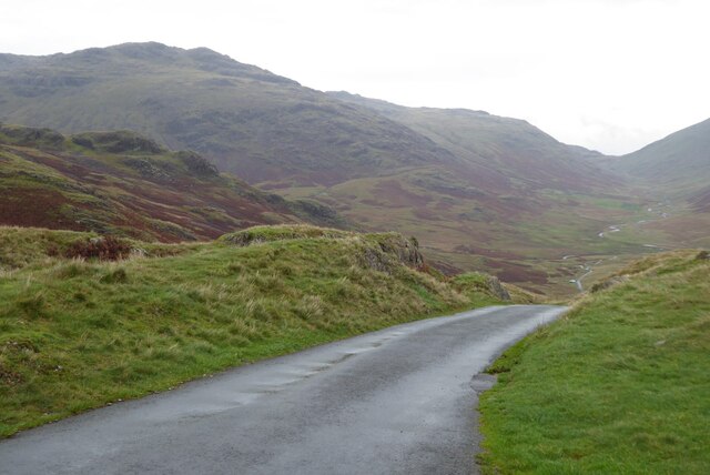 View to Wrynose Pass © Philip Halling :: Geograph Britain and Ireland