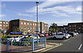 NZ3856 : Car park at Chester Wing of Sunderland Royal Hospital by Trevor Littlewood