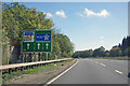 A20 eastbound, Swanley