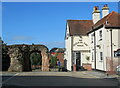 The Balkerne Gate and Hole in the Wall pub Colchester