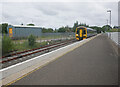 Train arriving at Thurso railway station