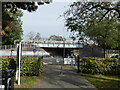 Railway bridge carrying the Metropolitan Line near Pinner Station