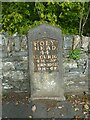 SH7856 : Telford Milestone on the A5, Betws-y-Coed by Meirion
