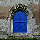 TF5315 : Terrington St John, St. John's Church: The nave, west doorway by Michael Garlick