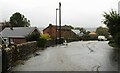 Whitwell Lane, Stocksbridge: becomes a river