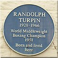 Blue Plaque to Randolph Turpin