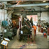 SK2625 : Back to Claymills -2, in the Claymills workshop by Alan Murray-Rust