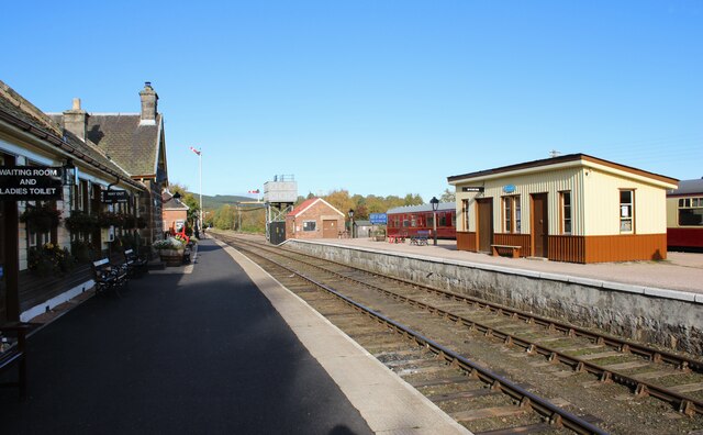 Boat of Garten station © Richard Sutcliffe :: Geograph Britain and Ireland