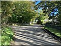 Road junction at Temperley Grange