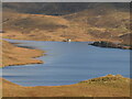 NM9101 : The enlarged Loch Gainmheach by Richard Webb