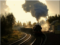 SO6302 : Sun and steam at Lydney Junction by Gareth James