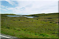 View across the moor towards Loch Beag na Craoibhe