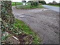 Old Milestone by the B7201, Woodslee Cottage, Canonbie parish