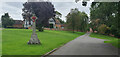 Preston-on-Stour war memorial and village green