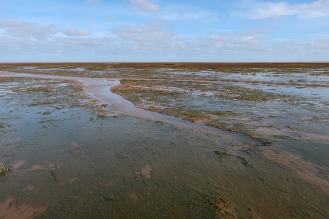 Edge of Warham Salt Marshes © Hugh Venables :: Geograph Britain and Ireland