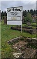 All Saints nameboard, Viney Hill, Gloucestershire