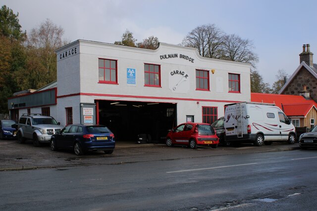 Dulnain Bridge Garage © Richard Sutcliffe :: Geograph Britain and Ireland