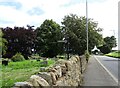 NZ3453 : Path sign beside Herrington Road by Robert Graham