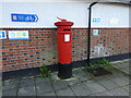 TM4290 : Edward VII postbox, Old Market, Beccles by Adrian S Pye