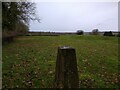 Trig point above Teeton