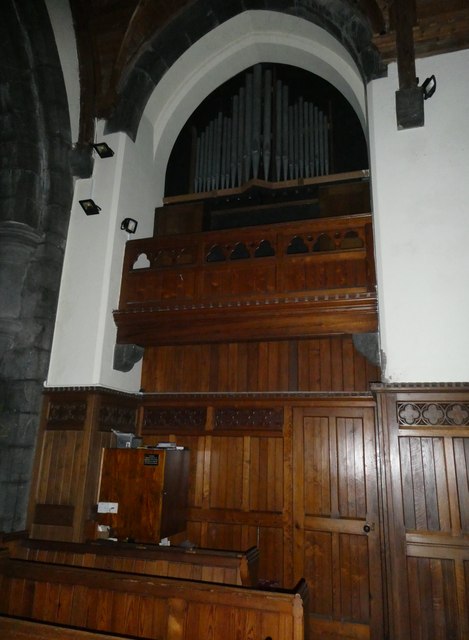 The Abbey Church: organ © Basher Eyre cc-by-sa/2.0 :: Geograph Britain ...