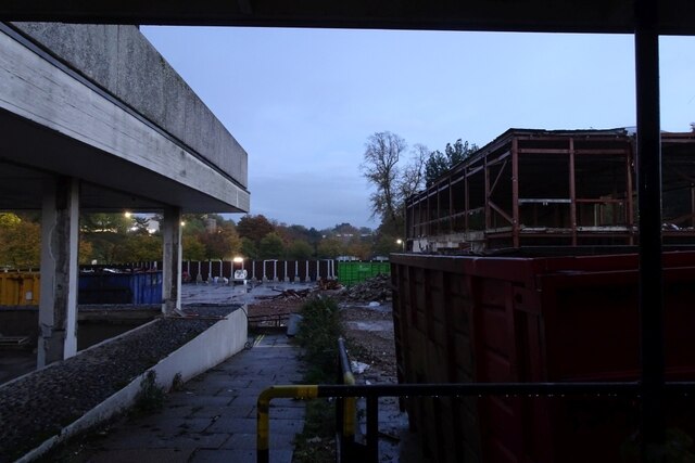 Demolition Works © DS Pugh :: Geograph Britain And Ireland