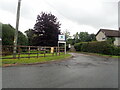 Road to Welsh Water Treatment Works