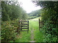 Gate on the Wales Coast Path