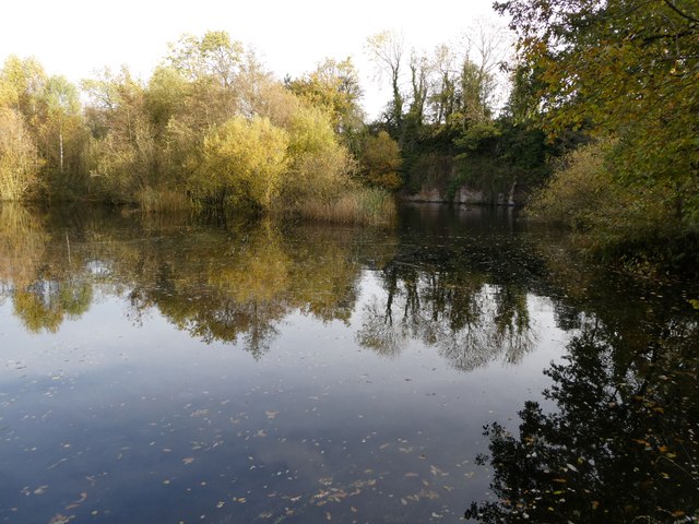 Flooded quarry workings at Lilleshall © Jeremy Bolwell :: Geograph ...