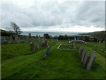 SC4991 : Kirk Maughold: churchyard (v) by Basher Eyre