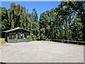 The car park for the Gardens