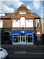 Ornate facade of Jacks shop, Saffron Walden