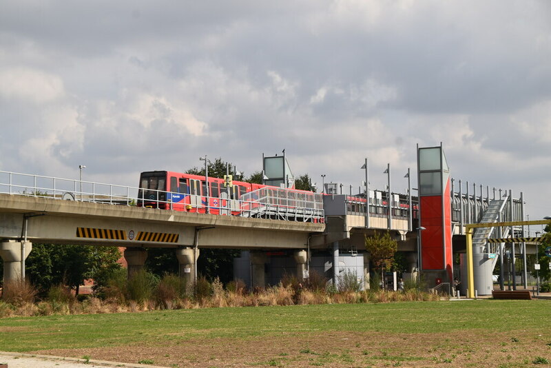 Royal Albert DLR Station © N Chadwick cc-by-sa/2.0 :: Geograph Britain ...