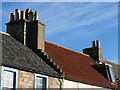 NT6879 : East Lothian Townscape : Roofs ancient and modern by Richard West