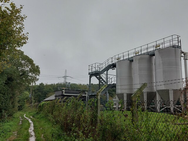 Linton Sewage Treatment Works © Tim Heaton :: Geograph Britain and Ireland