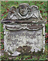 An 18th century Symbolic gravestone at Chesters Churchyard