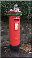 Pillar box topper on West Kilbride